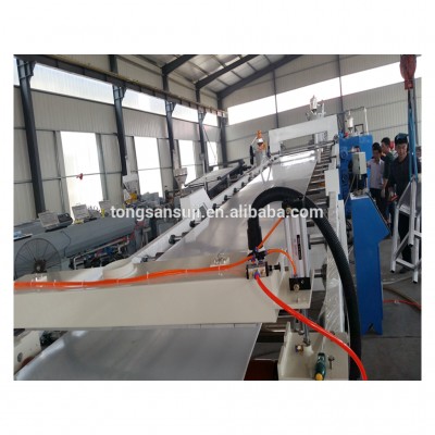 pp sheet extruder machine