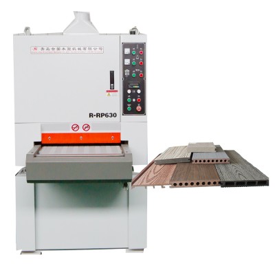 WPC Composite Profile Board  Decking Embossing Machine / Wood surface processing machine