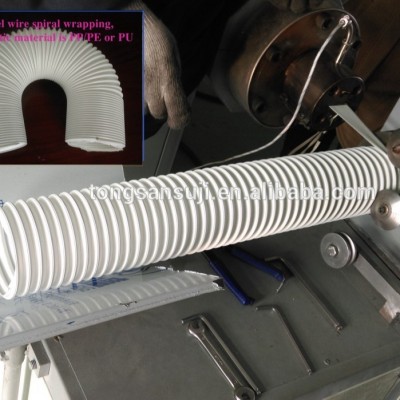 Machine in stock plastic Ventilation Duct Hose making machine / plastic suction hose extrusion line