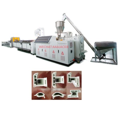 PVC Door Frames Manufacturing Machines / PVC Door Frame Extrusion Line